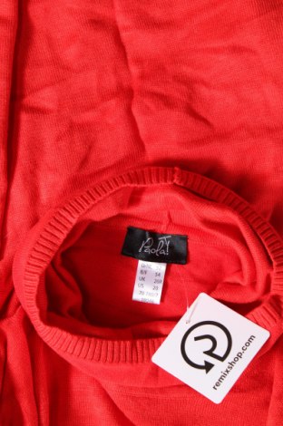 Γυναικείο πουλόβερ Paola, Μέγεθος 3XL, Χρώμα Κόκκινο, Τιμή 16,15 €