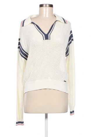 Γυναικείο πουλόβερ Pepe Jeans, Μέγεθος L, Χρώμα Λευκό, Τιμή 25,26 €