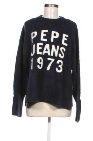 Дамски пуловер Pepe Jeans, Размер L, Цвят Син, Цена 91,00 лв.
