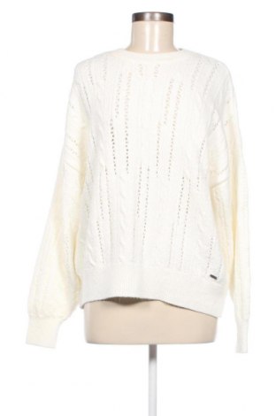 Дамски пуловер Pepe Jeans, Размер L, Цвят Бял, Цена 56,00 лв.