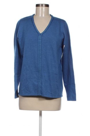 Γυναικείο πουλόβερ Pilar Prieto, Μέγεθος L, Χρώμα Μπλέ, Τιμή 7,18 €