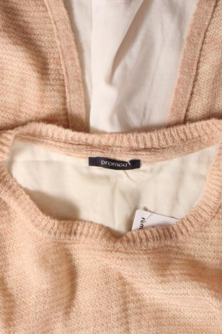 Дамски пуловер Promod, Размер M, Цвят Бежов, Цена 26,58 лв.