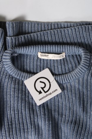 Дамски пуловер Pull&Bear, Размер S, Цвят Син, Цена 9,86 лв.