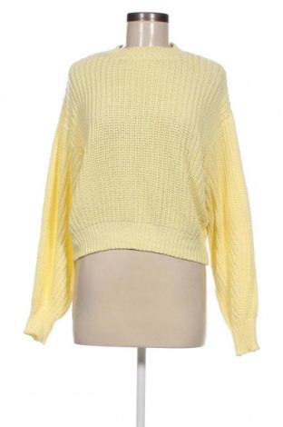 Дамски пуловер Pull&Bear, Размер S, Цвят Жълт, Цена 9,57 лв.