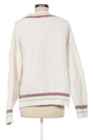 Damski sweter Pull&Bear, Rozmiar L, Kolor Biały, Cena 32,99 zł