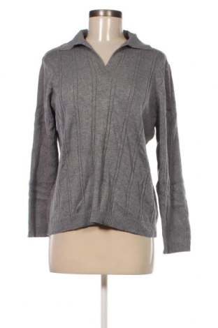 Дамски пуловер Punt Roma, Размер L, Цвят Сив, Цена 13,53 лв.