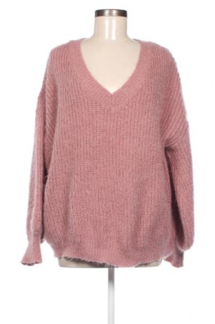 Dámský svetr SHEIN, Velikost XL, Barva Popelavě růžová, Cena  185,00 Kč