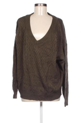 Γυναικείο πουλόβερ SHEIN, Μέγεθος L, Χρώμα Πράσινο, Τιμή 9,87 €