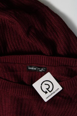 Дамски пуловер SHEIN, Размер S, Цвят Червен, Цена 9,57 лв.