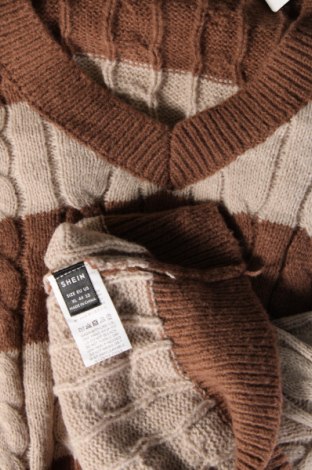 Γυναικείο πουλόβερ SHEIN, Μέγεθος XL, Χρώμα  Μπέζ, Τιμή 7,18 €