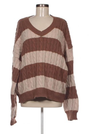 Γυναικείο πουλόβερ SHEIN, Μέγεθος XL, Χρώμα  Μπέζ, Τιμή 8,43 €