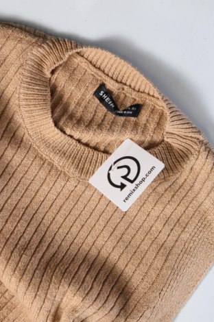 Дамски пуловер SHEIN, Размер M, Цвят Кафяв, Цена 9,57 лв.