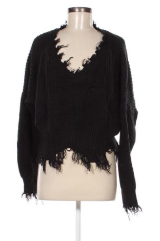 Дамски пуловер SHEIN, Размер M, Цвят Черен, Цена 14,21 лв.