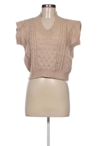 Дамски пуловер SHEIN, Размер M, Цвят Бежов, Цена 13,05 лв.