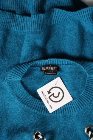 Damenpullover Sempre, Größe S, Farbe Blau, Preis € 12,49