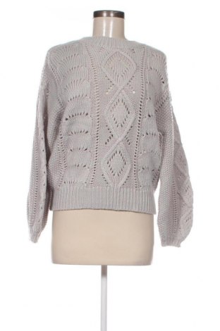 Дамски пуловер Simplee, Размер S, Цвят Сив, Цена 16,40 лв.