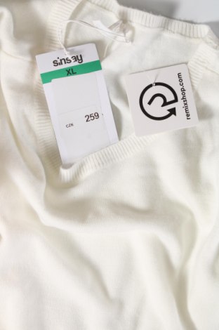 Дамски пуловер Sinsay, Размер XL, Цвят Бял, Цена 29,89 лв.