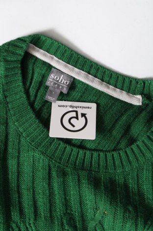 Дамски пуловер Soho, Размер L, Цвят Зелен, Цена 15,08 лв.