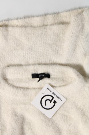 Дамски пуловер Sora, Размер S, Цвят Бял, Цена 11,60 лв.