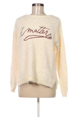 Дамски пуловер Springfield, Размер L, Цвят Екрю, Цена 11,22 лв.
