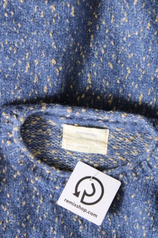 Дамски пуловер Springfield, Размер S, Цвят Син, Цена 13,60 лв.