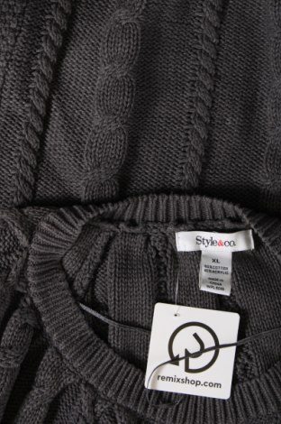 Pulover de femei Style & Co, Mărime XL, Culoare Gri, Preț 138,00 Lei