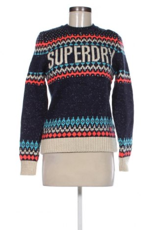 Γυναικείο πουλόβερ Superdry, Μέγεθος S, Χρώμα Πολύχρωμο, Τιμή 22,67 €