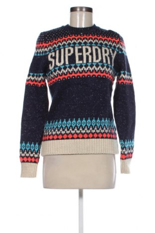 Дамски пуловер Superdry, Размер S, Цвят Многоцветен, Цена 15,99 лв.