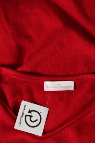 Дамски пуловер TABARONI CASHMERE, Размер M, Цвят Червен, Цена 67,23 лв.