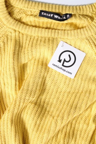 Дамски пуловер Tally Weijl, Размер M, Цвят Жълт, Цена 11,60 лв.