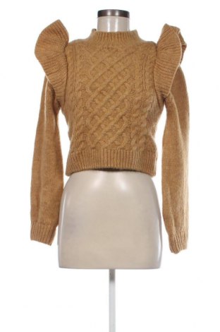 Дамски пуловер Tally Weijl, Размер S, Цвят Кафяв, Цена 9,57 лв.