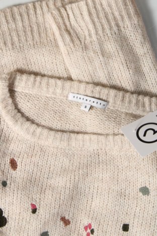 Дамски пуловер Tintoretto, Размер S, Цвят Бежов, Цена 13,53 лв.