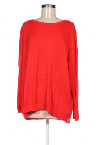 Γυναικείο πουλόβερ Tom Tailor, Μέγεθος 3XL, Χρώμα Κόκκινο, Τιμή 25,36 €