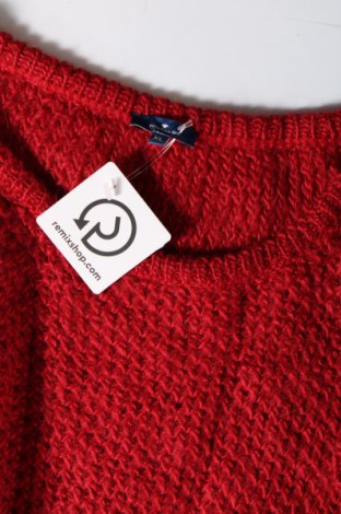 Дамски пуловер Tom Tailor, Размер XL, Цвят Червен, Цена 19,27 лв.