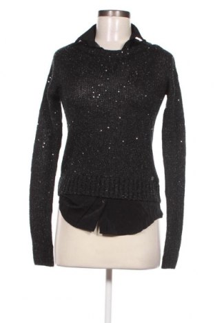 Дамски пуловер Tom Tailor, Размер XS, Цвят Черен, Цена 17,63 лв.