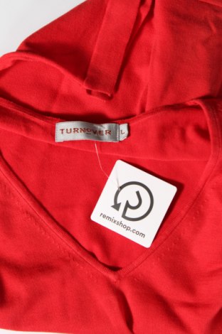 Γυναικείο πουλόβερ Turnover, Μέγεθος L, Χρώμα Κόκκινο, Τιμή 23,36 €