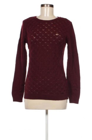 Дамски пуловер U.S. Polo Assn., Размер M, Цвят Червен, Цена 34,72 лв.