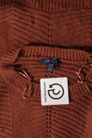 Γυναικείο πουλόβερ Uk 2 La, Μέγεθος XS, Χρώμα Καφέ, Τιμή 8,37 €