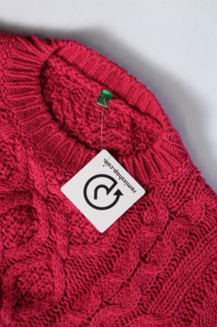 Damenpullover United Colors Of Benetton, Größe S, Farbe Rosa, Preis 28,53 €