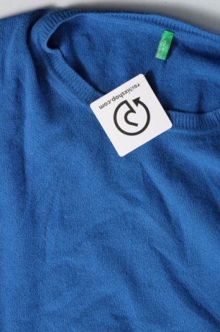 Дамски пуловер United Colors Of Benetton, Размер L, Цвят Син, Цена 22,55 лв.