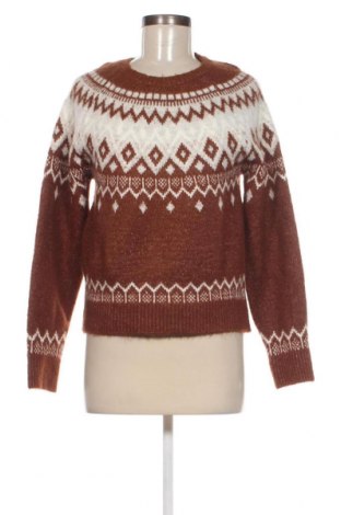 Дамски пуловер VILA, Размер M, Цвят Кафяв, Цена 16,20 лв.