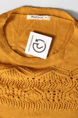 Damenpullover WoolOvers, Größe M, Farbe Gelb, Preis 9,41 €