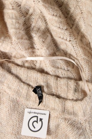 Γυναικείο πουλόβερ Xlnt, Μέγεθος XXL, Χρώμα  Μπέζ, Τιμή 13,95 €