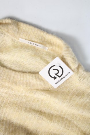 Дамски пуловер Yaya, Размер XL, Цвят Жълт, Цена 26,66 лв.