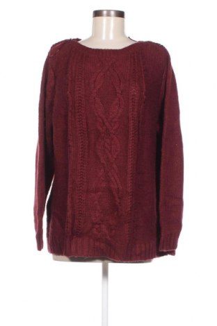 Дамски пуловер Yessica, Размер XL, Цвят Червен, Цена 17,11 лв.