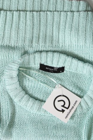Дамски пуловер Yfl Reserved, Размер S, Цвят Син, Цена 24,27 лв.