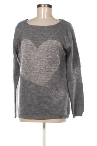 Дамски пуловер Zabaione, Размер L, Цвят Сив, Цена 13,53 лв.