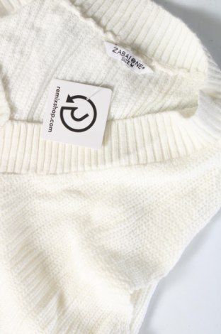 Γυναικείο πουλόβερ Zabaione, Μέγεθος M, Χρώμα Λευκό, Τιμή 3,80 €