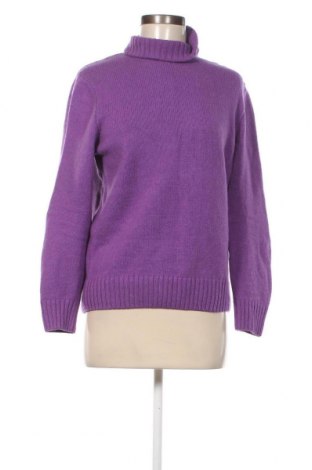Дамски пуловер Zara, Размер M, Цвят Лилав, Цена 73,30 лв.