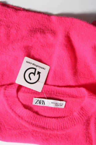 Damski sweter Zara, Rozmiar S, Kolor Różowy, Cena 42,32 zł